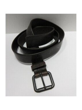 VGT Gap Belt 46 Genuine Cow Leather Classic Y2K Rugged Made In USA *